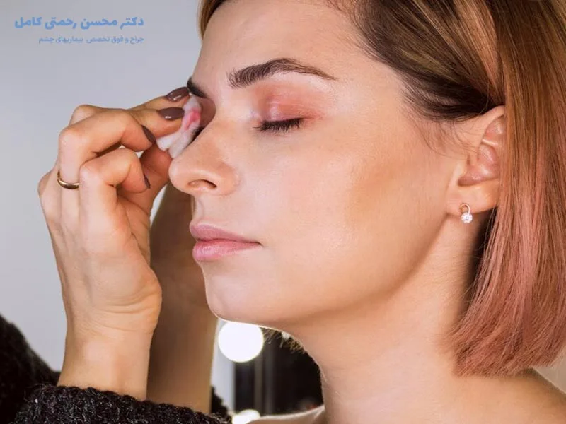 چه مدت بعد از لیزیک می توان آرایش چشم کرد؟